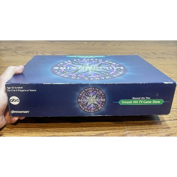 Who Wants To Be A Millionaire Trivia Family Board Game Good Conditions - Picture 4 of 13